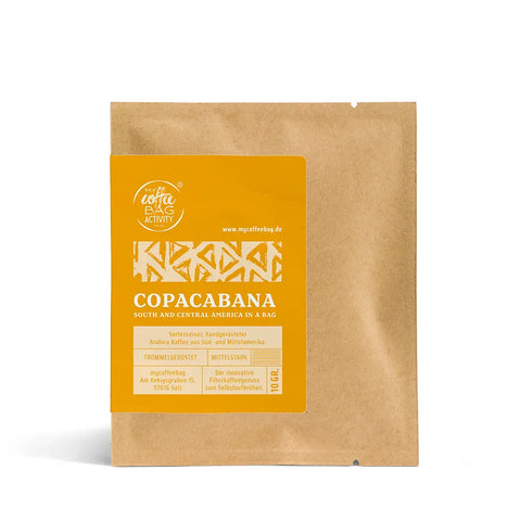 Der magenfreundliche Süd- und Mittelamerikaner: Drip Coffee Bag Copacabana