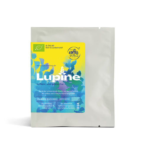 Der lecker schmeckende Kaffeeersatz aus Deutschland: Drip Coffee Bag Bio Lupine