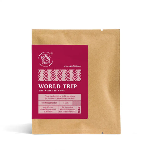 Die kräftige Weltauswahl: Drip Coffee Bag World Trip