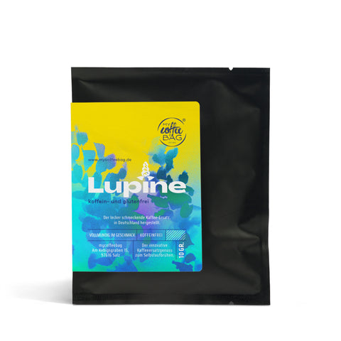 Der lecker schmeckende Kaffeeersatz aus Deutschland: Drip Coffee Bag Lupine